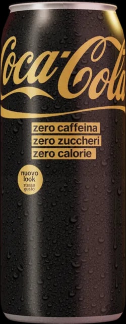 Lattina di Coca-Cola Zero Zero